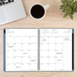 AT-A-GLANCE 2025 Planner, Monthly, 9” x 11”, Large, Contemporary, Slate Blue (70250X2025)