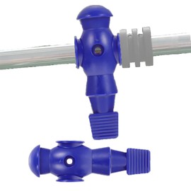 zalati Foosball Man 5/8 inch Universal Rods Table Soccer Football Player for Replacement Exchange Part - Blue
