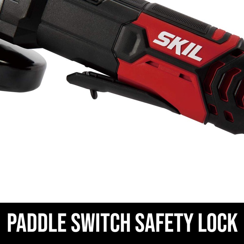 SKIL 8 Amp Corded Angle Grinder- AG242001