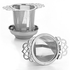 Empress Tea Room Tea Infuser 2 Piece for Loose Tea.