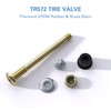 CKAuto TR572 Brass Commercial 3-3/4 Valve Stems for Rim Φ.625"