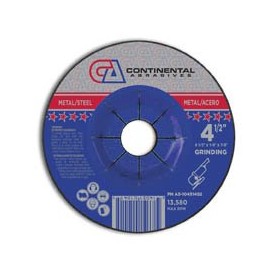 Continental Abrasives 4-1/2" x 1/4 x 7/8" - Grinding Wheels (25 / Box)