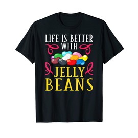 Jelly Bean Candy Beans Vegan Flavors T-Shirt
