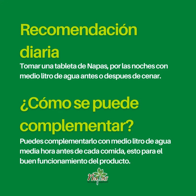 Napas Supplement Nutritional Sabor