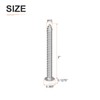 DTGN #10x2" White Screws - 25Pack - 304 Stainless Steel