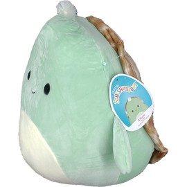Squishmally KellyToys 20 cm Antoni The Sea Turtle Super Soft Animal Cushion for Birthday Gift