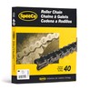 SpeeCo S06401 #40 Roller Chain x 10 Feet with Connecting