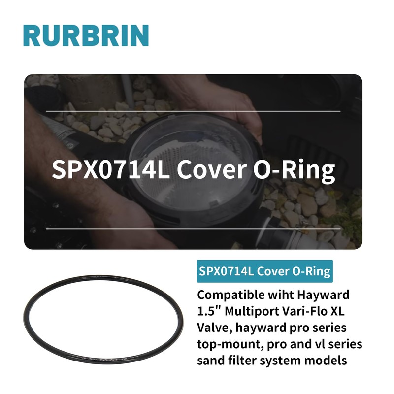 (1 PC) SPX0714L Cover O-Ring for Hayward Vari-Flo XL Valve