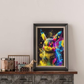 Diamond Painting Adults, Diamond Painting Children's Anime Pictures, DIY Craft Set for Gifts and Wall Pictures Living Room 30 x 40 cm