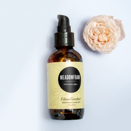 Edens Garden Meadowfoam Carrier Oil- 100% Pure Premium Cold Pressed & Hexane Free, Natural Moisturizer for Face, Skin, Body, Hair, Scalp, Lip & Nail Care, Diluting Essential Oils 118 ml (4 fl oz)