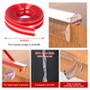 Baby Proofing, 6.6ft Edge Protector Strip Clear, Silicone Soft Corner