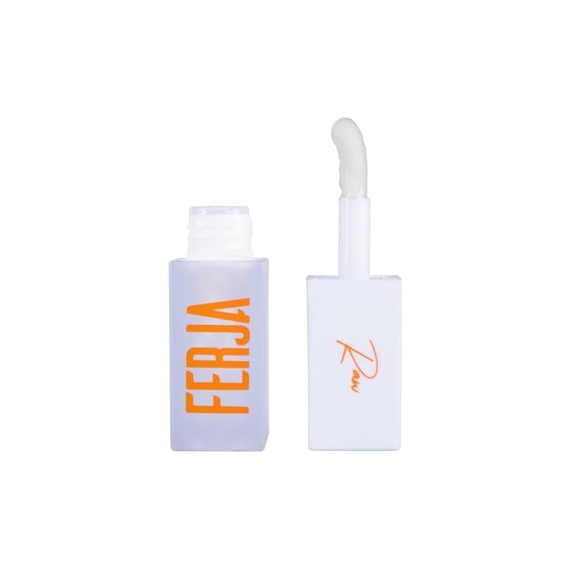 Ferja Lip Gloss RAW Tono Transparente Brillo para Labios Hidrante