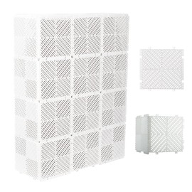 Ready Covers EZ Connect Cover- Vented Safety Steam Radiator Cover/Protective Heating Cabinet for Home & Office: Easy Snap Connection. Not just For Radiators, Cover Just About Anything (50, White)
