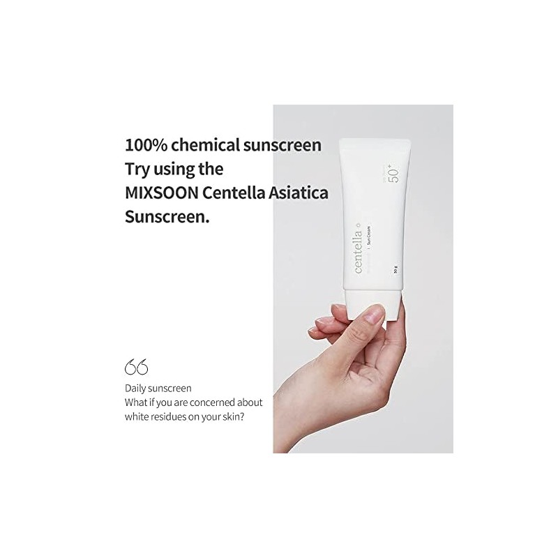 Centella Sun Cream – FPS 50+ PA++++, Protector solar tipo