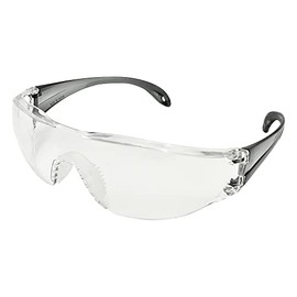 As One JIS Lightweight Protective Glasses with Strap LF-302 Black 1 Piece / 1-8631-12