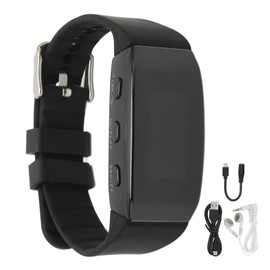 Recorder Watch 16GB Noise Cancelling 13H Recording Digital Bracelet Voice Recorder with Time Display