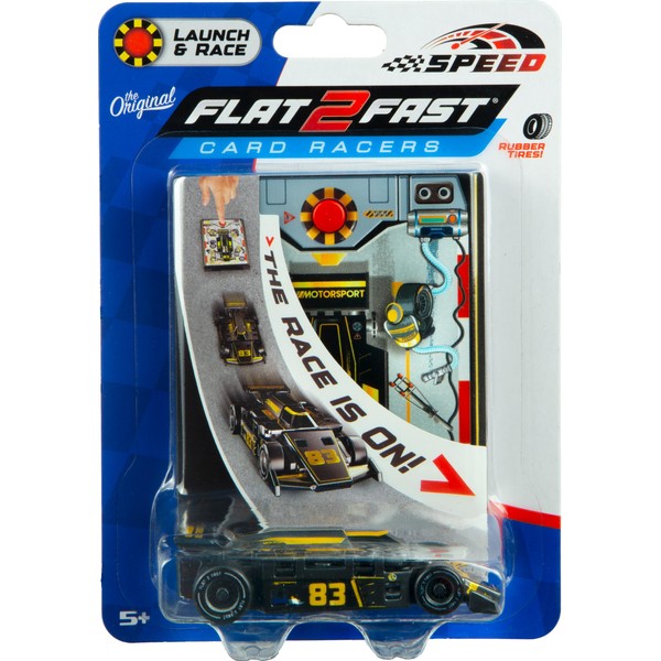 FLAT 2 FAST Original Speed Card Racer – Flat Car