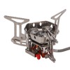 Mini Camping Gas Stove Windproof Stove Three Core Head Gas
