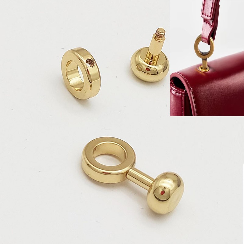 ArrErr 4 Pack Purse Organizer Insert Buckle Hook Hardware Purse