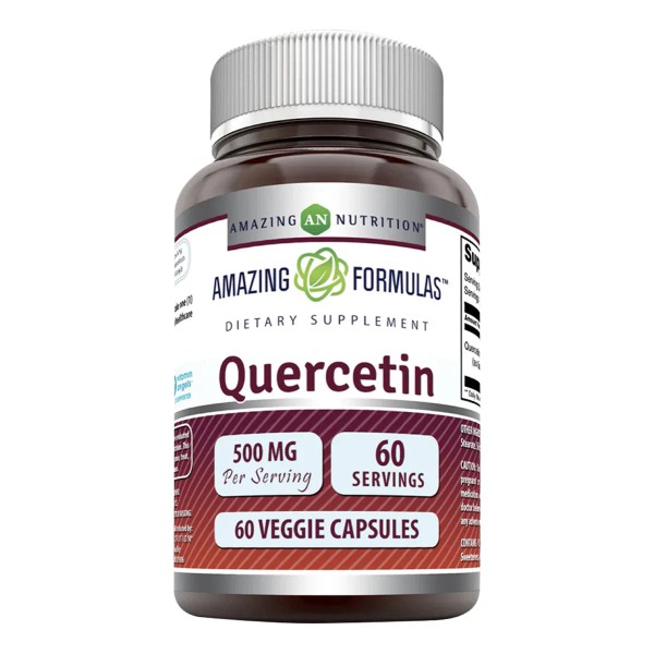 Amazing Nutrition Amazing Formulas Quercetina 500mg 60 Cpsulas Vegetales Suplemento