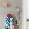 Remember Wall Hooks Set of 4 Fuchsia