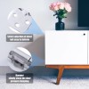 Dazone 20PCS Cabinet Hinges 1/2" Overlay Self Closing Door Cabinet