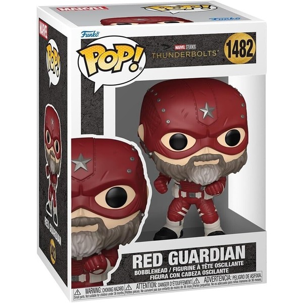 Funko Pop Thunderbolts* Red Guardian Figure w/ Protector