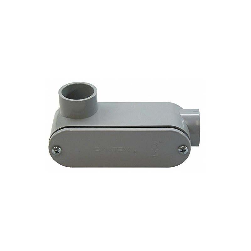 Conduit Outlet Body, Pvc, Ll