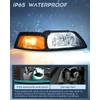 Nilight Headlight Assembly for 1999 2000 2001 2002 2003 2004