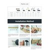 Yundoza Coat Hooks Wall Mount, Wood Bamboo Wall Coat Rack