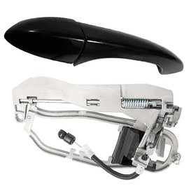 CANJPTON 1 Set Car Exterior Door Handle Passenger Side Right Front Car Door Handle Carrier Door Handle Carrier Bearing Bracket Handle Carrier Compatible with E53 X5 2000-2006 51218243616 51218243618