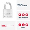 ABUS Titalium 64TI/25 Padlock - Special Aluminium Lock Body -