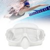 Diving Goggles Dual Use PC Silicone Antifog Waterproof Scuba Diving