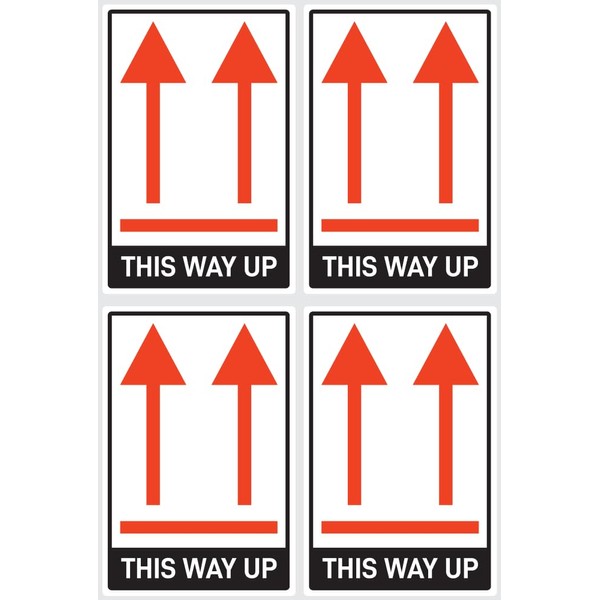 Stickers: 150 x 100 mm, Pack of 4 – Labelling