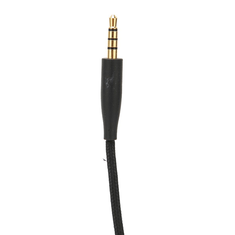 Cantilever Microphone Cable Earphone Audio Cable with Volume Control Mute