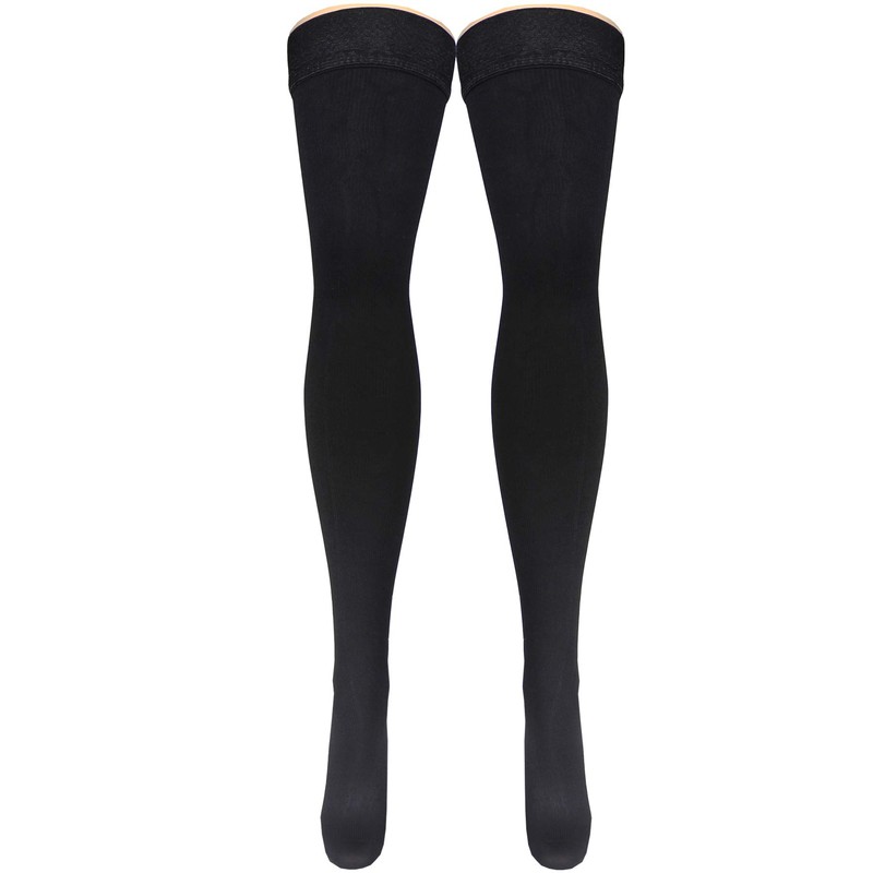 Truform Compression Socks, 20-30 Mmhg, Men's Dress Socks, Thigh High