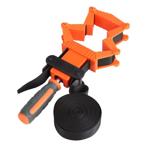 Woodworking Band, 4M Woodworking Band Strap Clamp Ratchet Corner Miter Vise Framing Tool