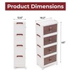 G-Rack Stackable Storage Organiser - Space-Efficient Plastic Storage Bin with