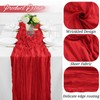 12Pack Red Cheesecloth Table Runner 35x120Inch Spring Easter Cheese Cloth