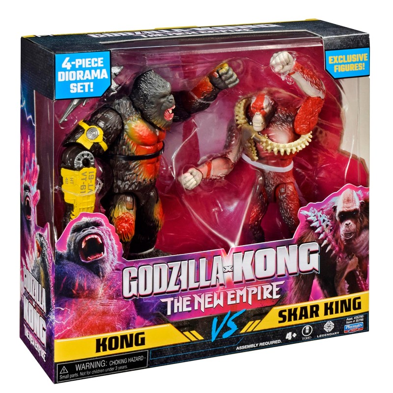 Godzilla x Kong Kong vs Skar King Figure 2-Pack by