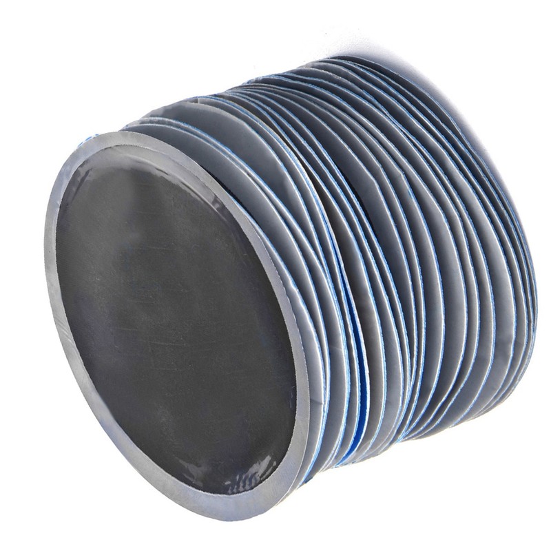 80Pcs/Box 58mm Car Round Natural Rubber Tire Tyre Puncture Repair