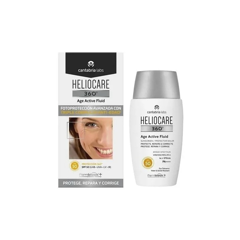 Heliocare 360 Age Activefluid Fps 50+ 50 Ml