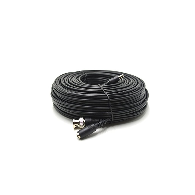 SSL Satellites 1m Black RG59 + Power Copper BNC Video