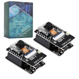 diymore ESP32 USB C ESP32 CAM Development Board, WLAN/Bluetooth, ESP32 DC 5V Dual-Core Development Board with 2640 Camera Module Pack of 2