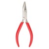 Jewelry Plier Slotted High Carbon Steel Rubber Handle Wire Bending