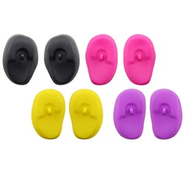 4 Pairs Earmuffs Hair Dyeing Ear Covers Tender Ear Covers Ear Protective Sleeves Ear Protection Tools Hairdressing Special Hairdressing Ear Covers Hair Dye Accessories