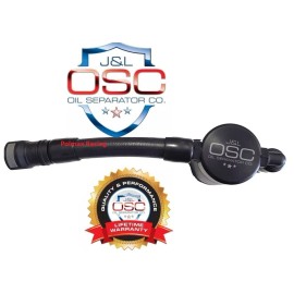 J&L / JLT Performance New J&L / JLT 3051D-B black billet driver side oil separator / catch can kit