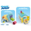 Playmobil Junior: Camión de Obras con Garaje