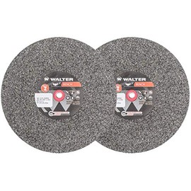Walter 12E328 Bench Grind Wheel, Fine Grit 80, 6 in Finishing Wheel for Grinders