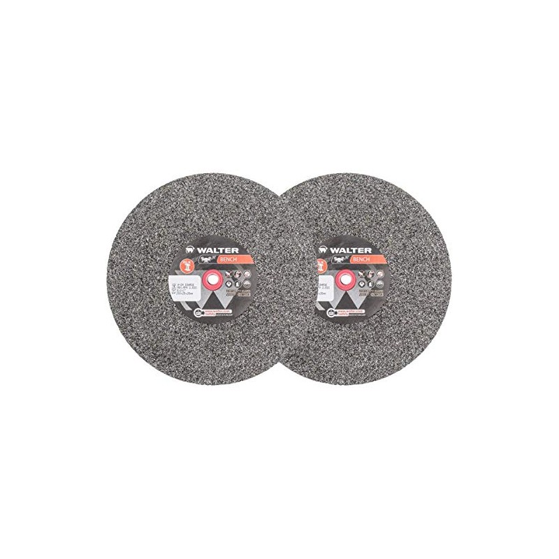 Walter 12E328 Bench Grind Wheel, Fine Grit 80, 6 in
